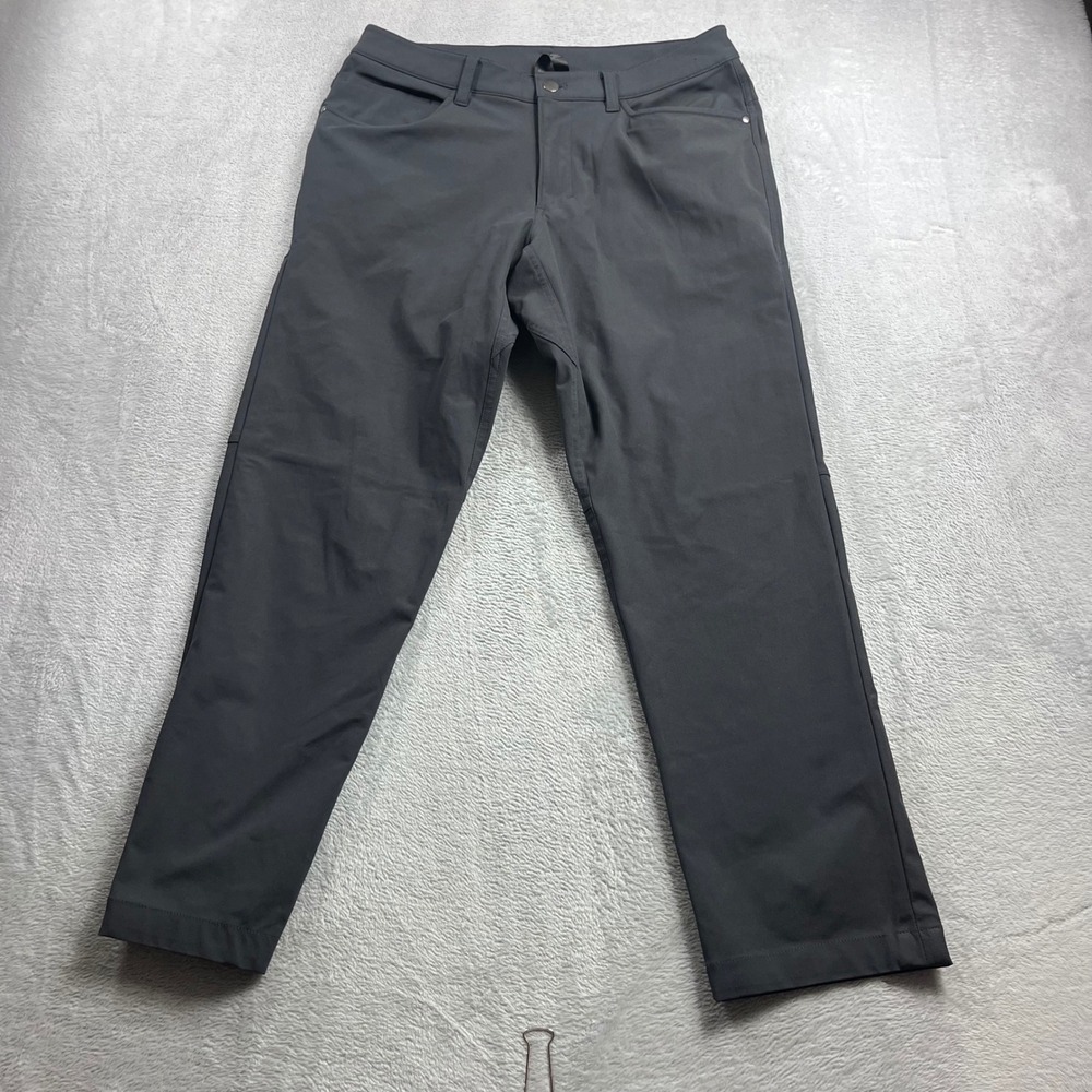Lululemon Commission Pant Classic Fit 30 Dark Charcoal Grey Chino LM5583S